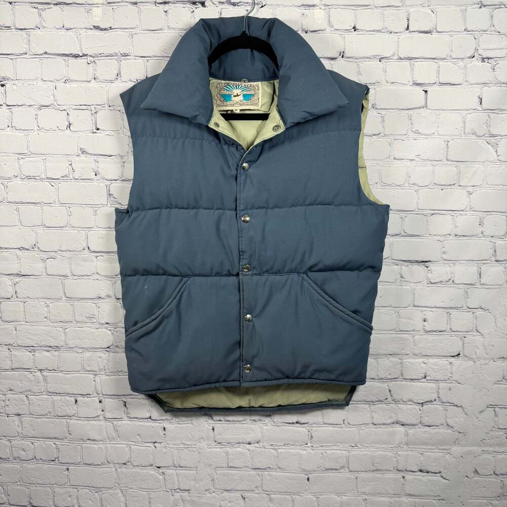 Struggle Gear Vintage Down Filled Puffer Vest Size M